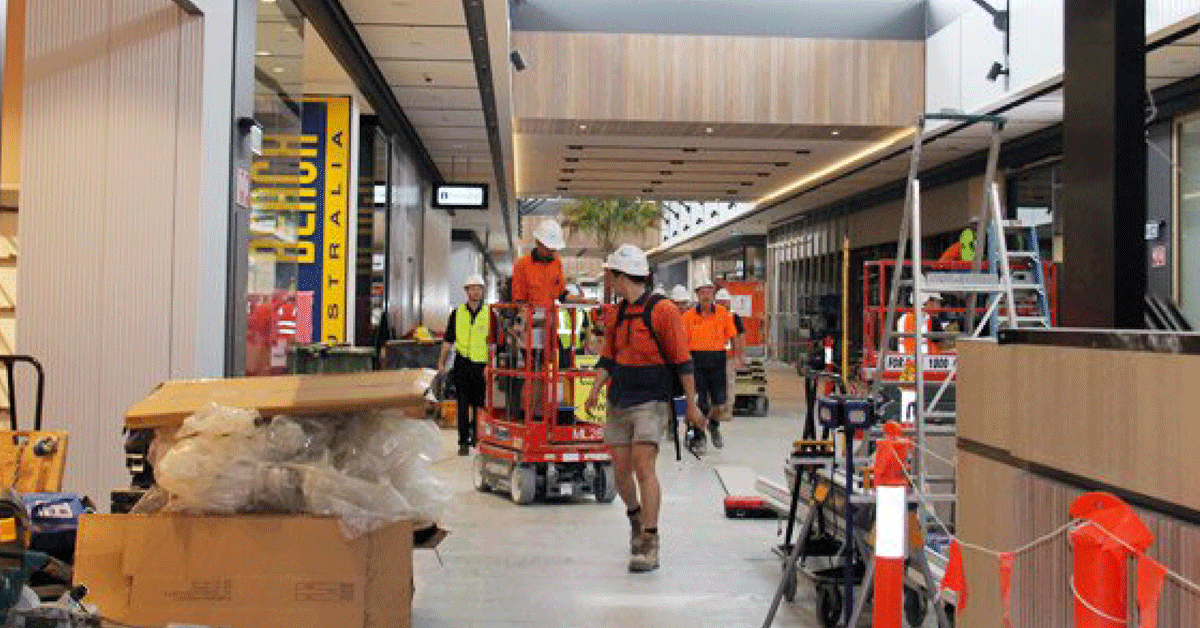 Alerton Contracting Westfield Coomera High Quality Project Delivery